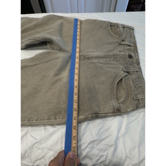 Levi's 550 Relaxed Fit Tapered Leg Jeans Men's Sz 32 Vintage 90s Orange Tab “pic - Picture 10 of 15
